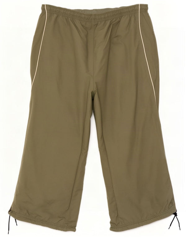 Calça de treino Nike masculina Capri XL verde poliéster