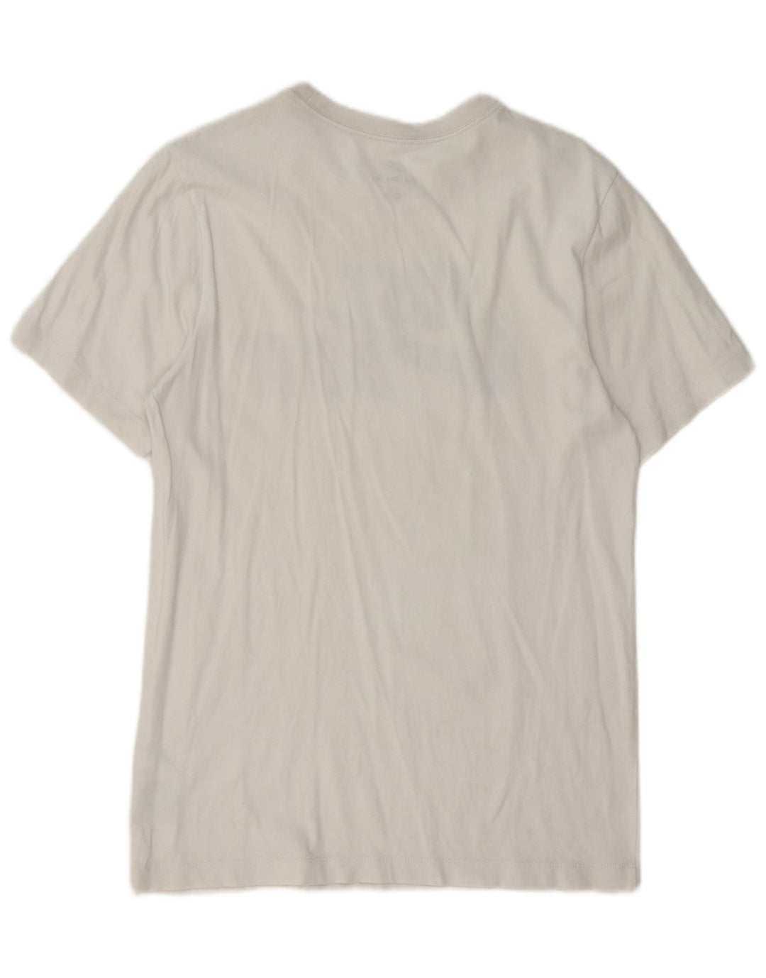 Camiseta Nike masculina gráfica top pequeno algodão branco