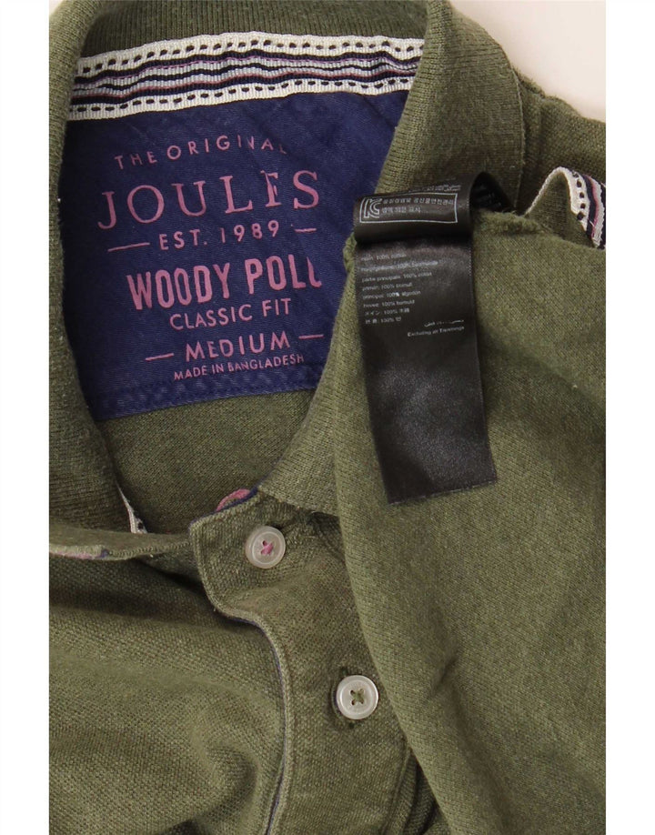 Camisa polo masculina Joules Classic Fit algodão cáqui médio