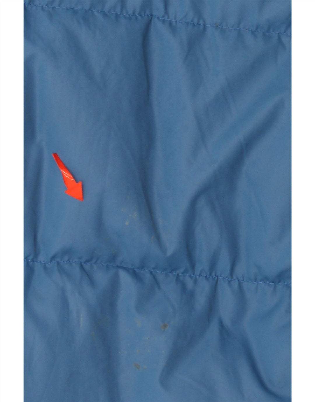 Jaqueta acolchoada reversível masculina VINTAGE de ajuste solto Reino Unido 38 vermelho médio