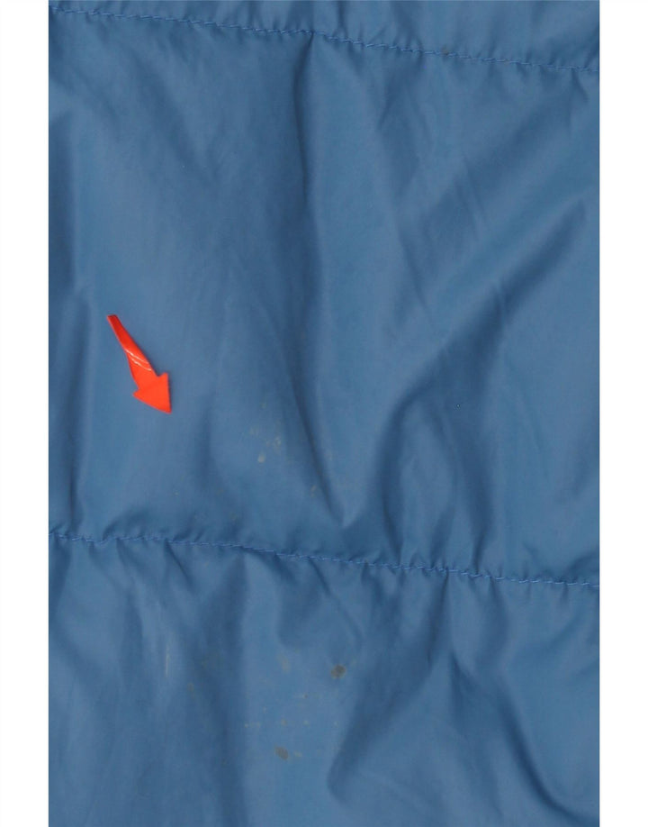 Jaqueta acolchoada reversível masculina VINTAGE de ajuste solto Reino Unido 38 vermelho médio