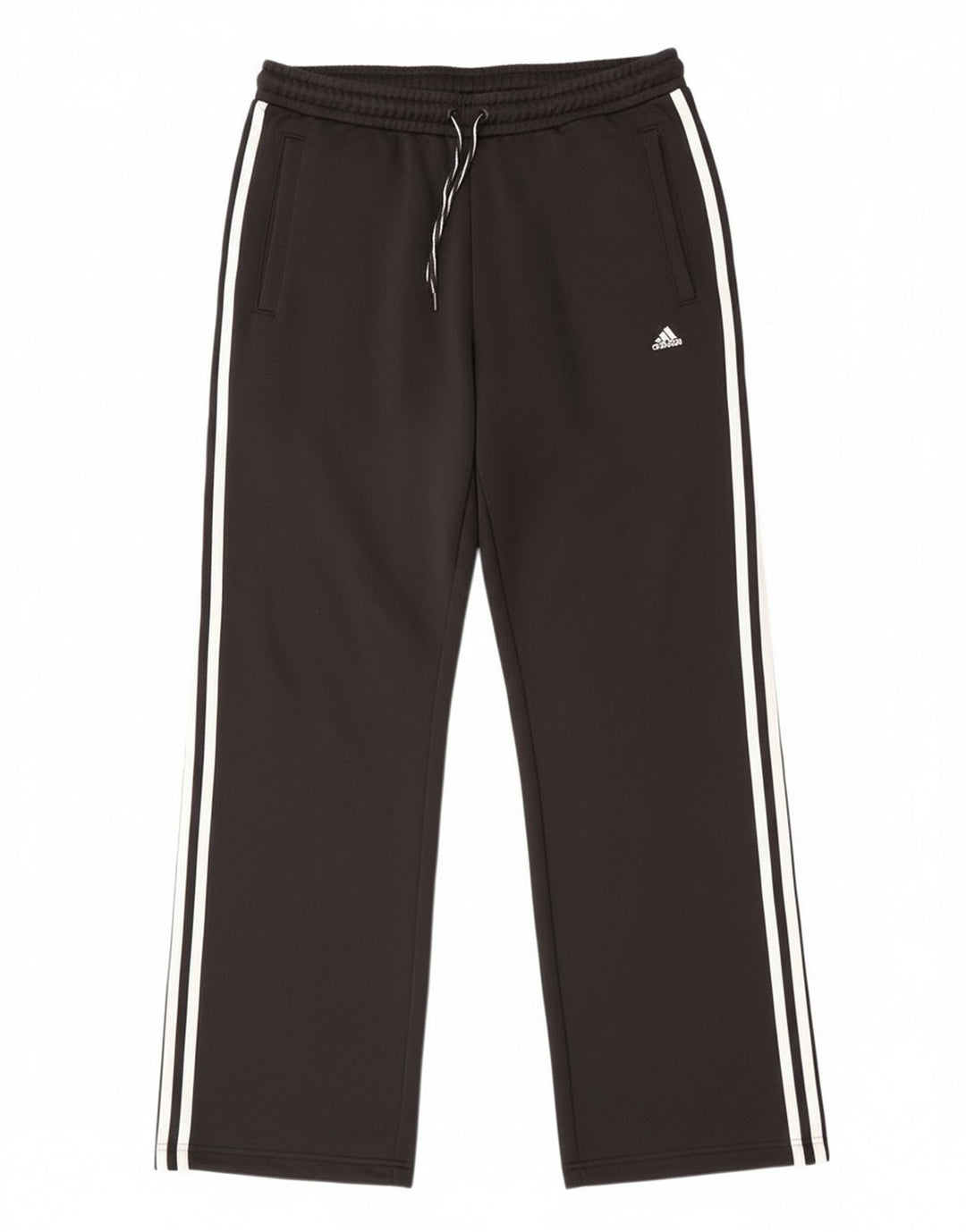 Calça de treino feminina Adidas UK 12 poliéster preto médio