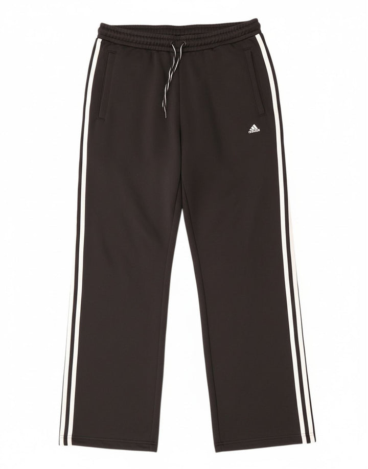 Calça de treino feminina Adidas UK 12 poliéster preto médio
