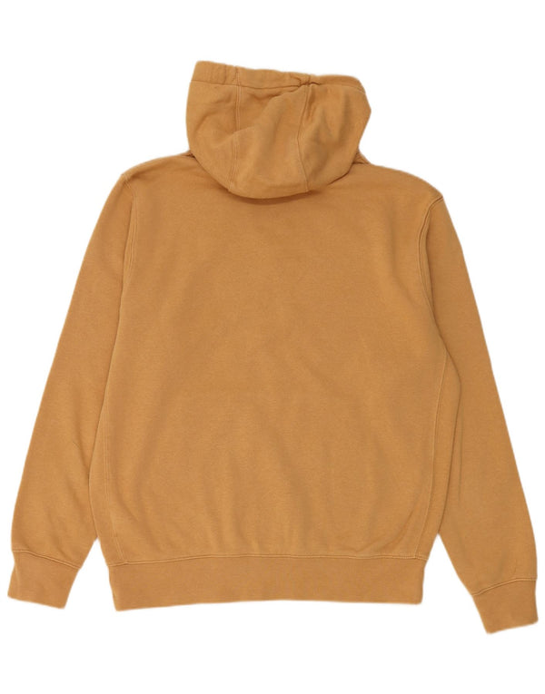 Nike Mens Hoodie Jumper Médio Bege Algodão
