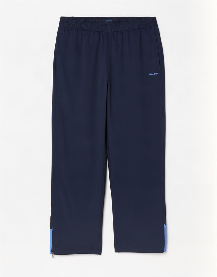 Calça de treino masculina Reebok Graphic XL azul marinho poliéster colorblock