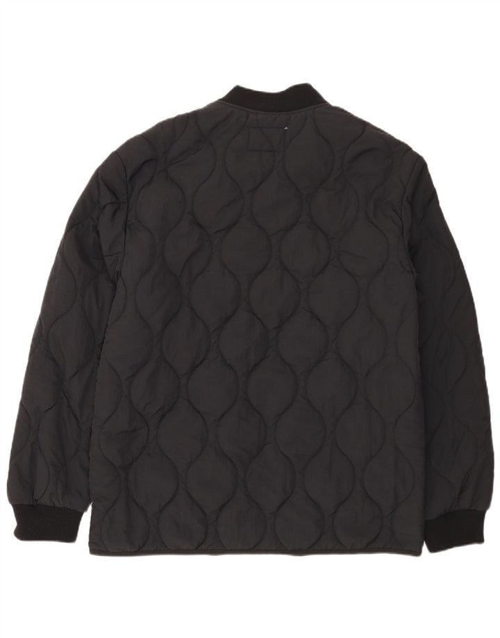 Jaqueta acolchoada masculina The Stronghold UK 40 grande preta