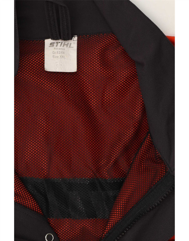 Jaqueta utilitária masculina Stihl UK 44 2XL laranja Colourblock poliamida