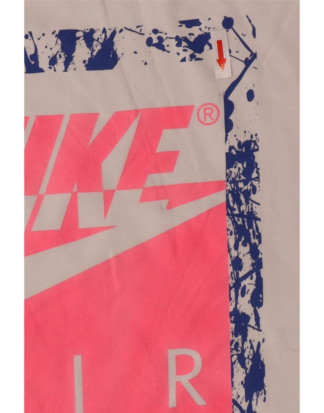 Camiseta Nike masculina gráfica Top 2XL algodão branco