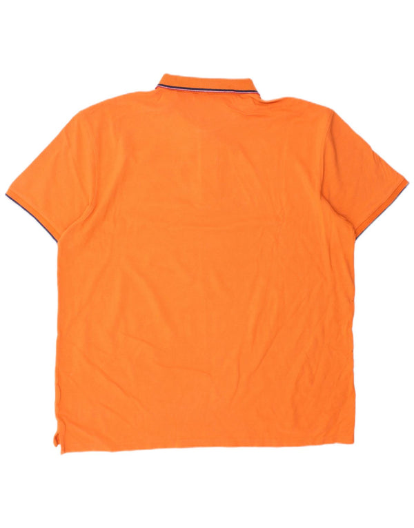 US Polo Assn. Camisa Polo Masculina 3XL Laranja