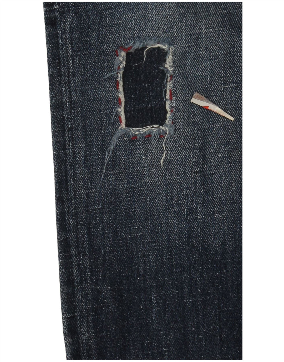 Armani Jeans Masculino Regular Straight Jeans W33 L34 Azul Marinho Algodão