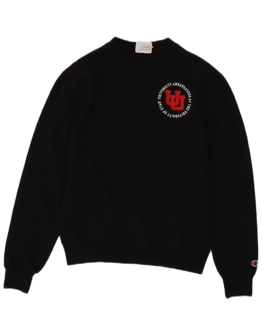 Champion moletom gráfico masculino jumper pequeno algodão preto