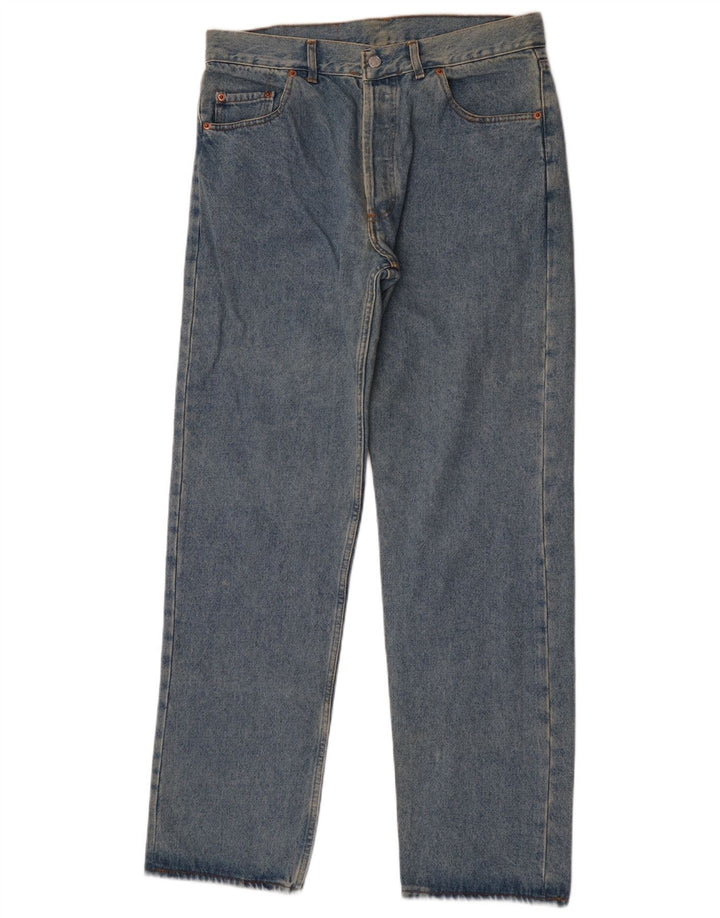 Jeans Levis 501 Straight Masculino W33 L33 Azul