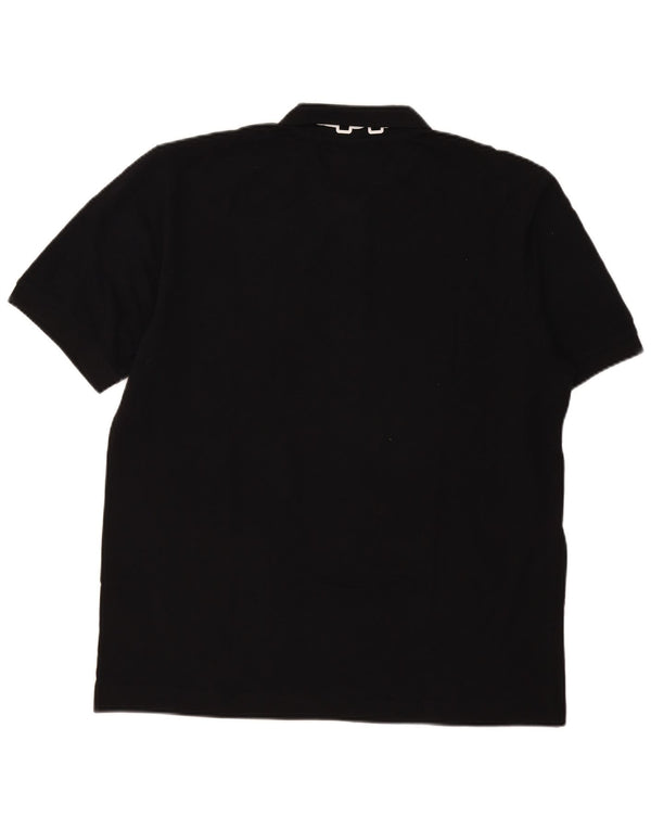 Camisa polo masculina Kappa XL algodão preto