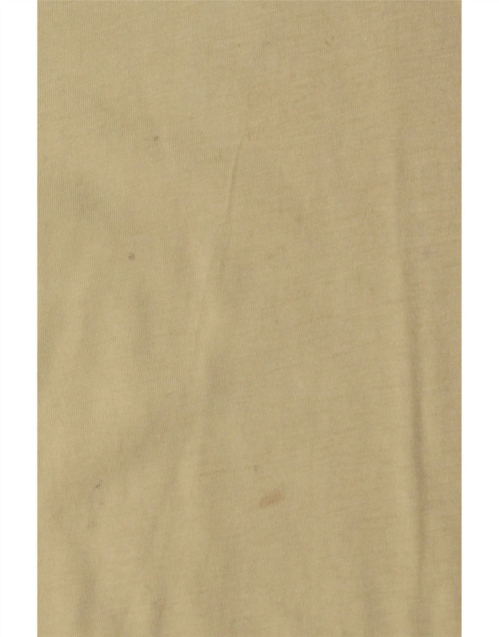 Camiseta masculina NIKE Top Médio Algodão Amarelo