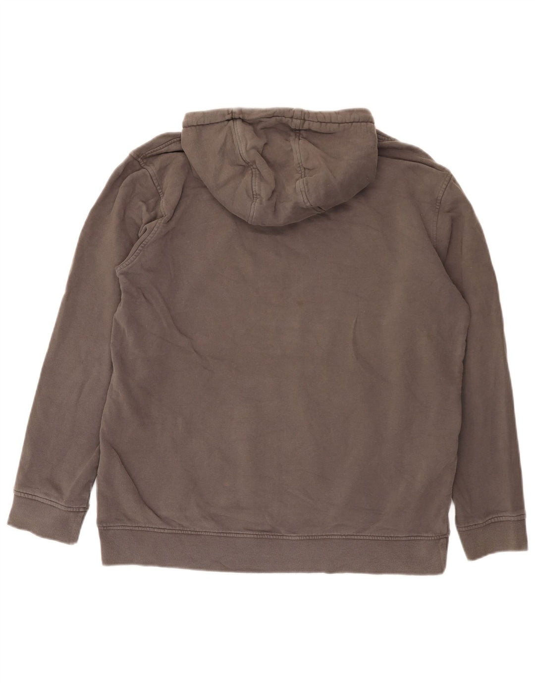 Suéter masculino com capuz Mountain Warehouse grande algodão cinza