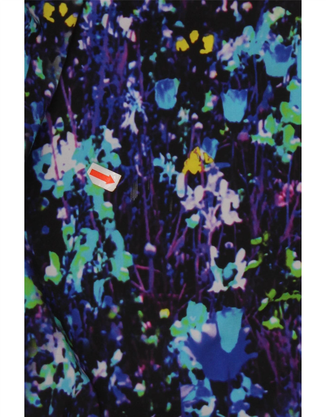 Vestido feminino COAST com bainha com padrão abstrato Reino Unido 10 pequeno multicolorido