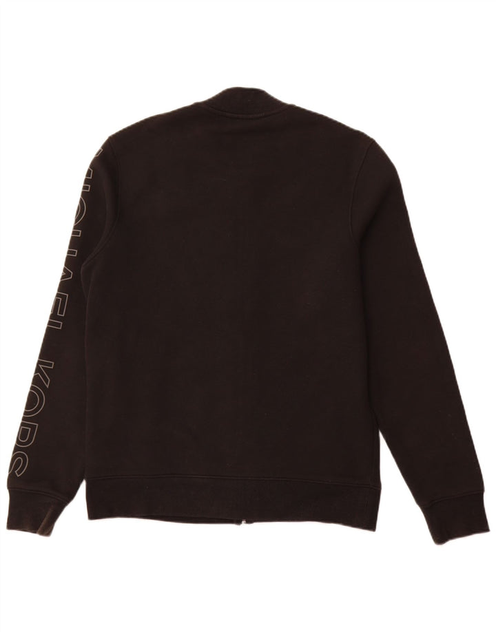Jaqueta masculina de agasalho gráfico MICHAEL KORS de algodão preto médio