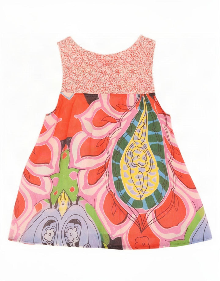 Blusa gráfica feminina Desigual Top UK 12 Médio Multicolorido Floral