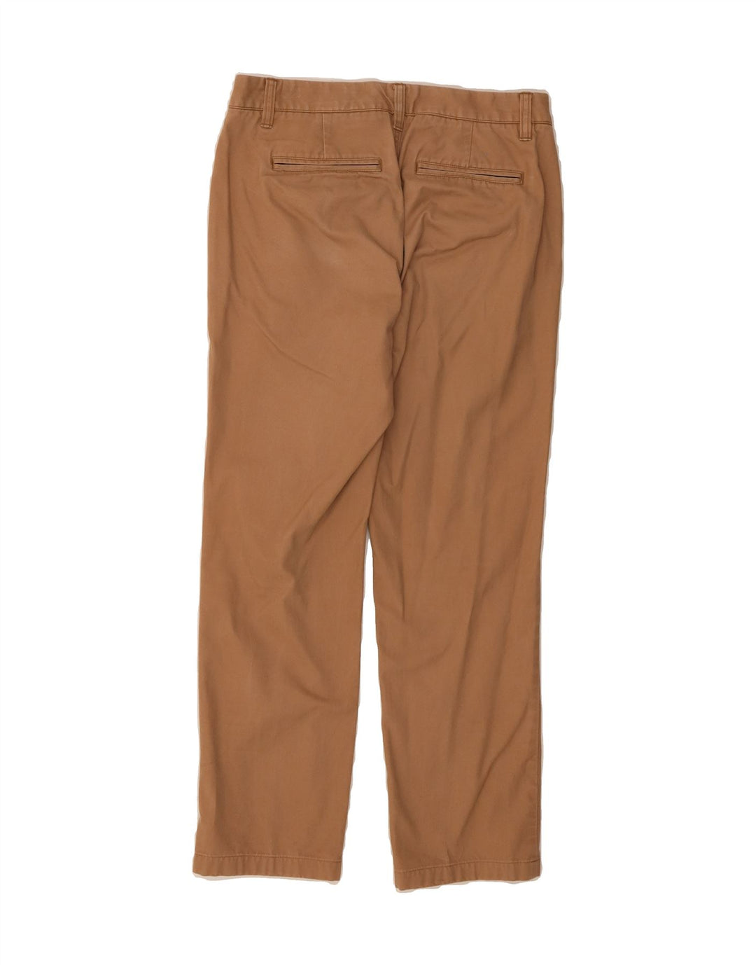 BONOBOS Mens Straight Chino Trousers W30 L27 Brown Cotton Vintage BONOBOS and Second-Hand BONOBOS from Messina Hembry 