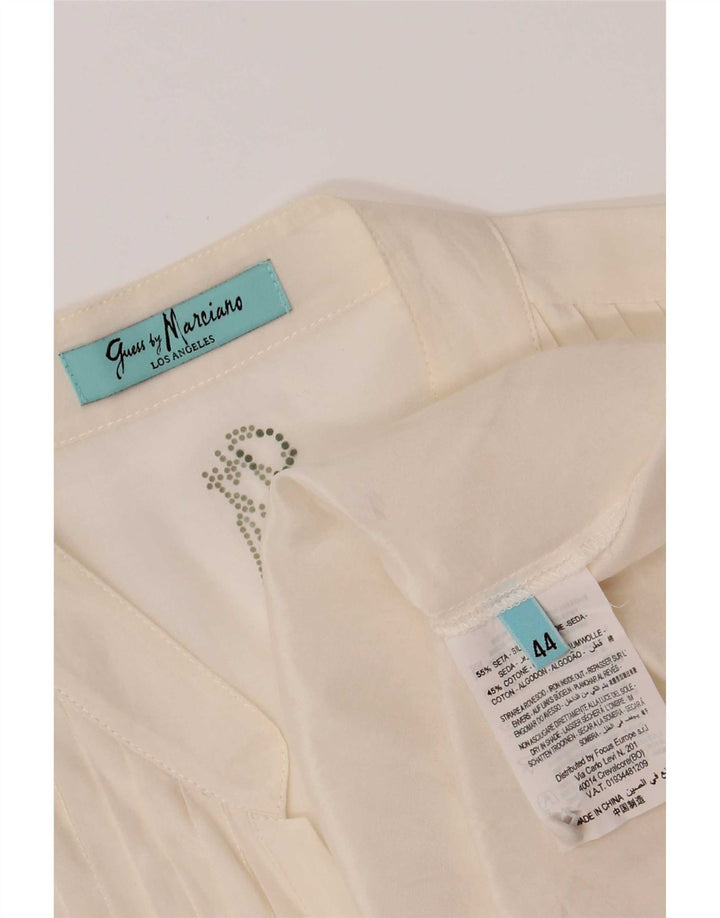 Blusa feminina manga curta Guess By Marciano IT 44 médio off white