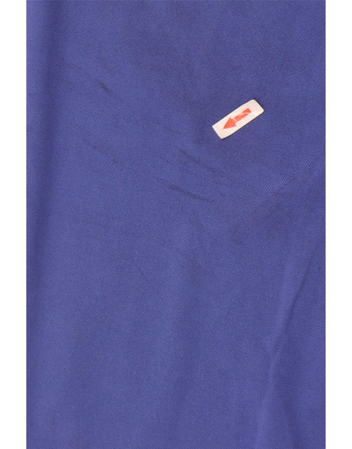 Camisa pólo masculina Harmont & Blaine 4XL azul clássico