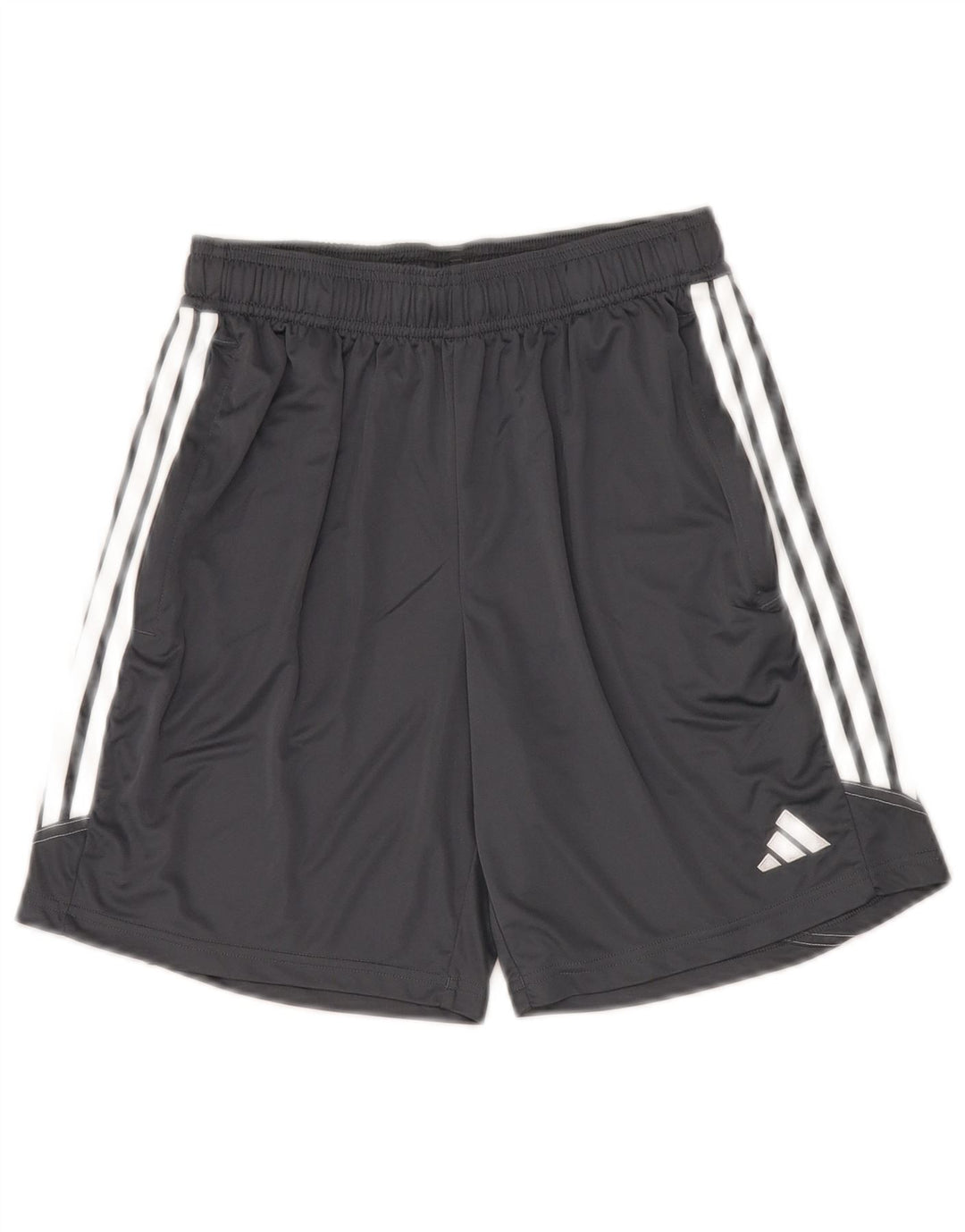 Calções desportivos Adidas Boys Aeroready 15-16 anos cinzento poliéster
