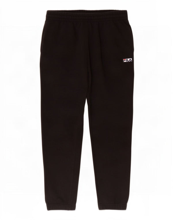 Fila Mens Calças de treino Joggers Médio Algodão Preto