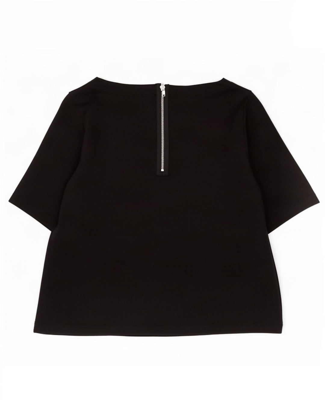 Blusa feminina Gap UK 10 pequena algodão preto
