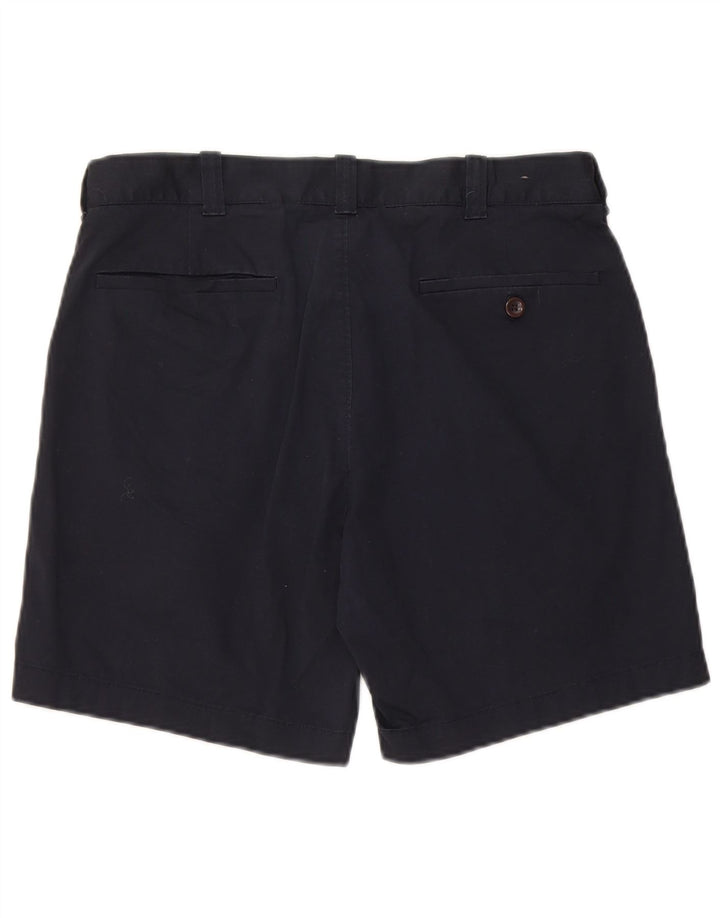 Shorts Chino Masculino J. Crew W30 Algodão Azul Marinho Médio