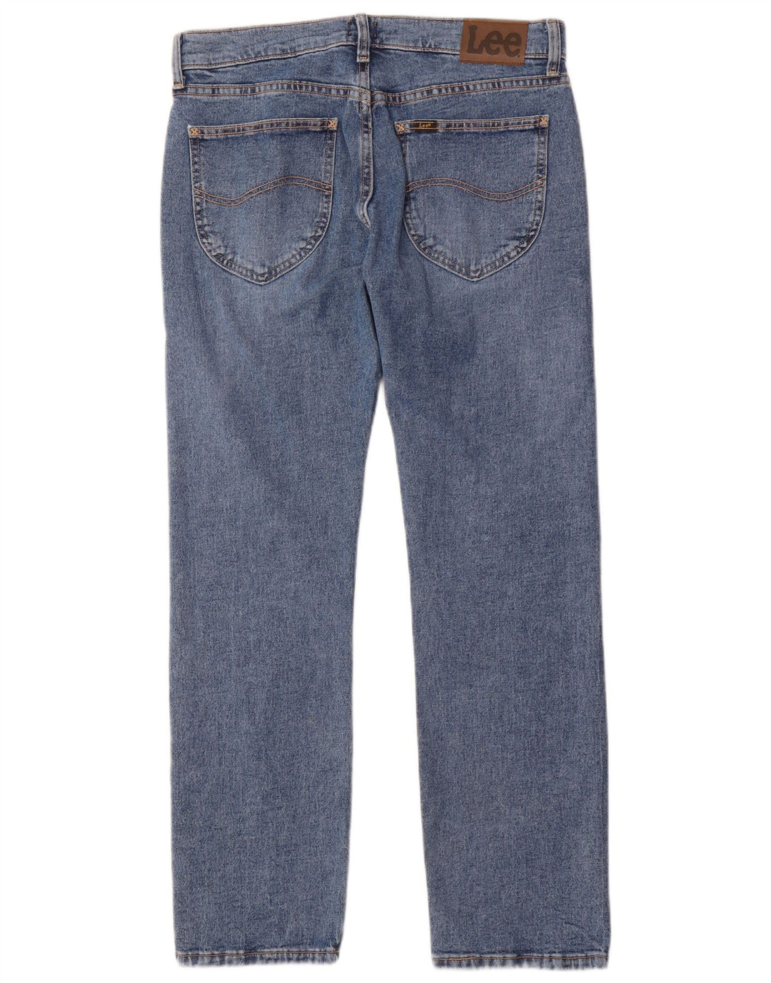 LEE Mens Legendary Slim Jeans W32 L30 Azul Algodão