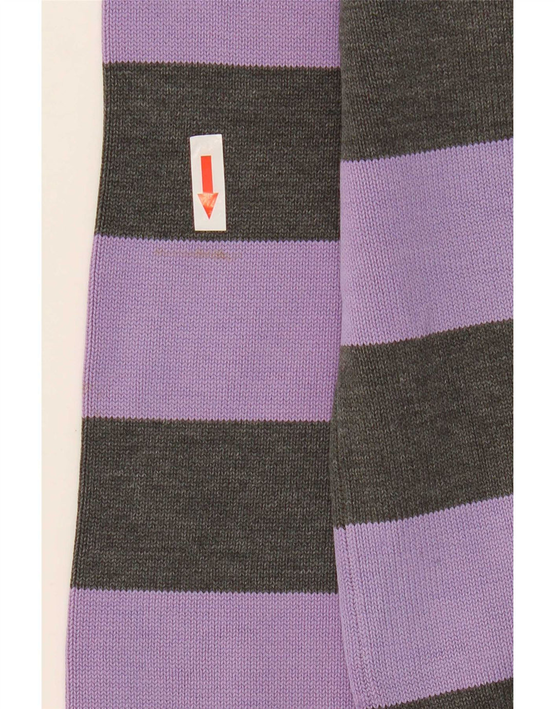 Suéter masculino Jack & Jones com decote em V listrado roxo médio