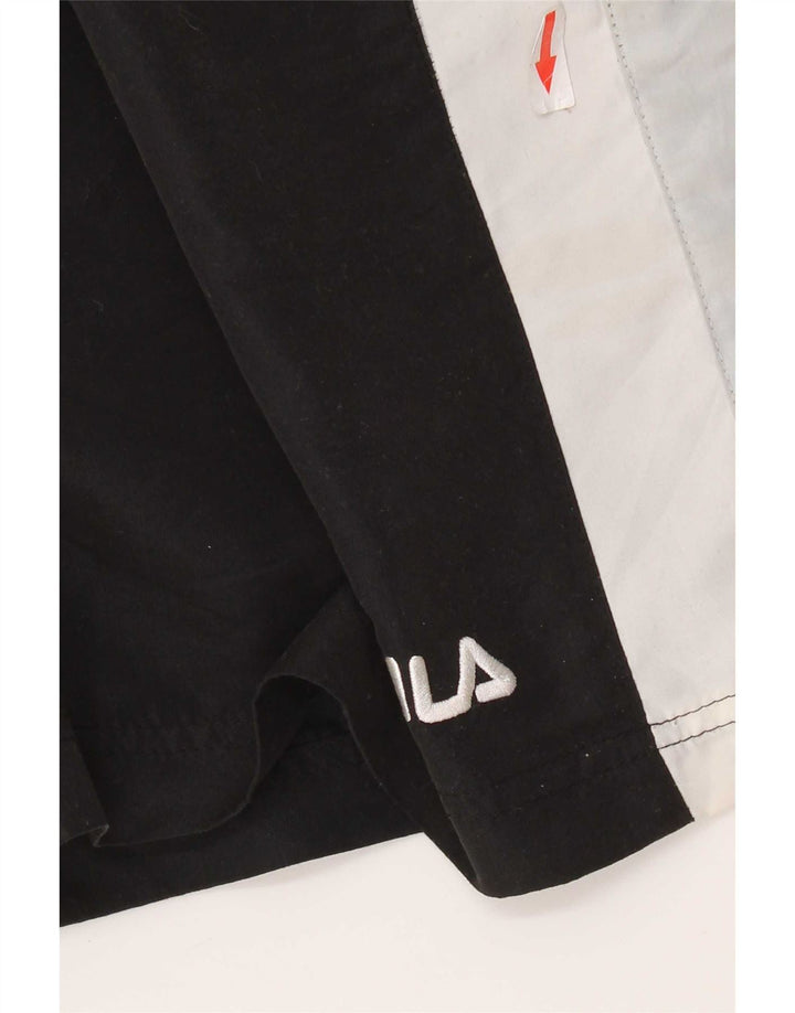 Fila Mens Sport Shorts XL Preto Colorblock
