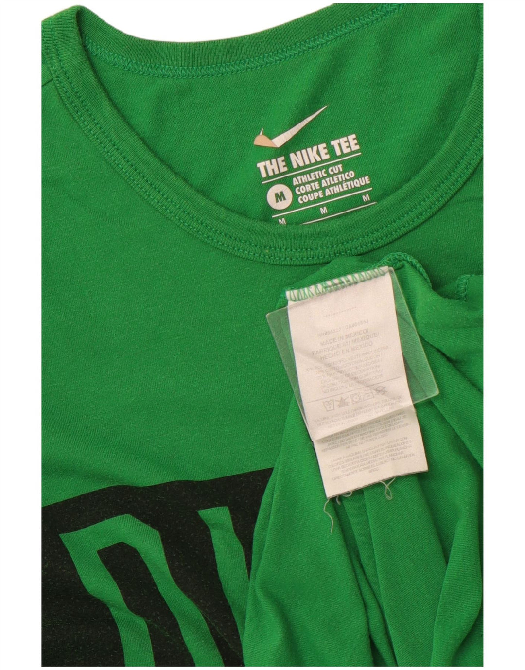 Camiseta gráfica masculina NIKE Oregon Ducks Top médio verde colorblock