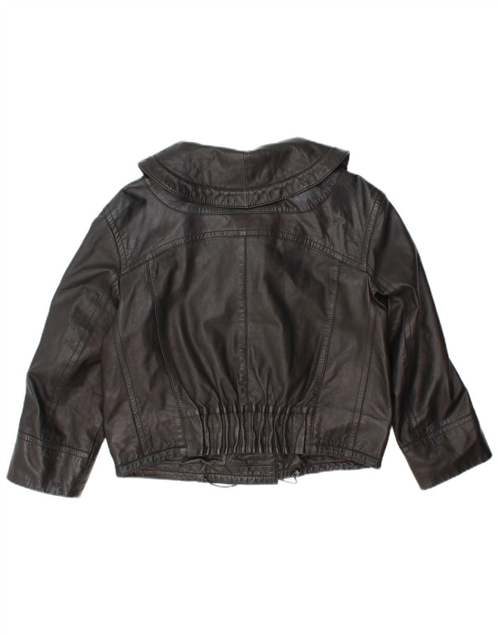 Jaqueta feminina JCC manga 3/4 com peito duplo IT 44 médio preto