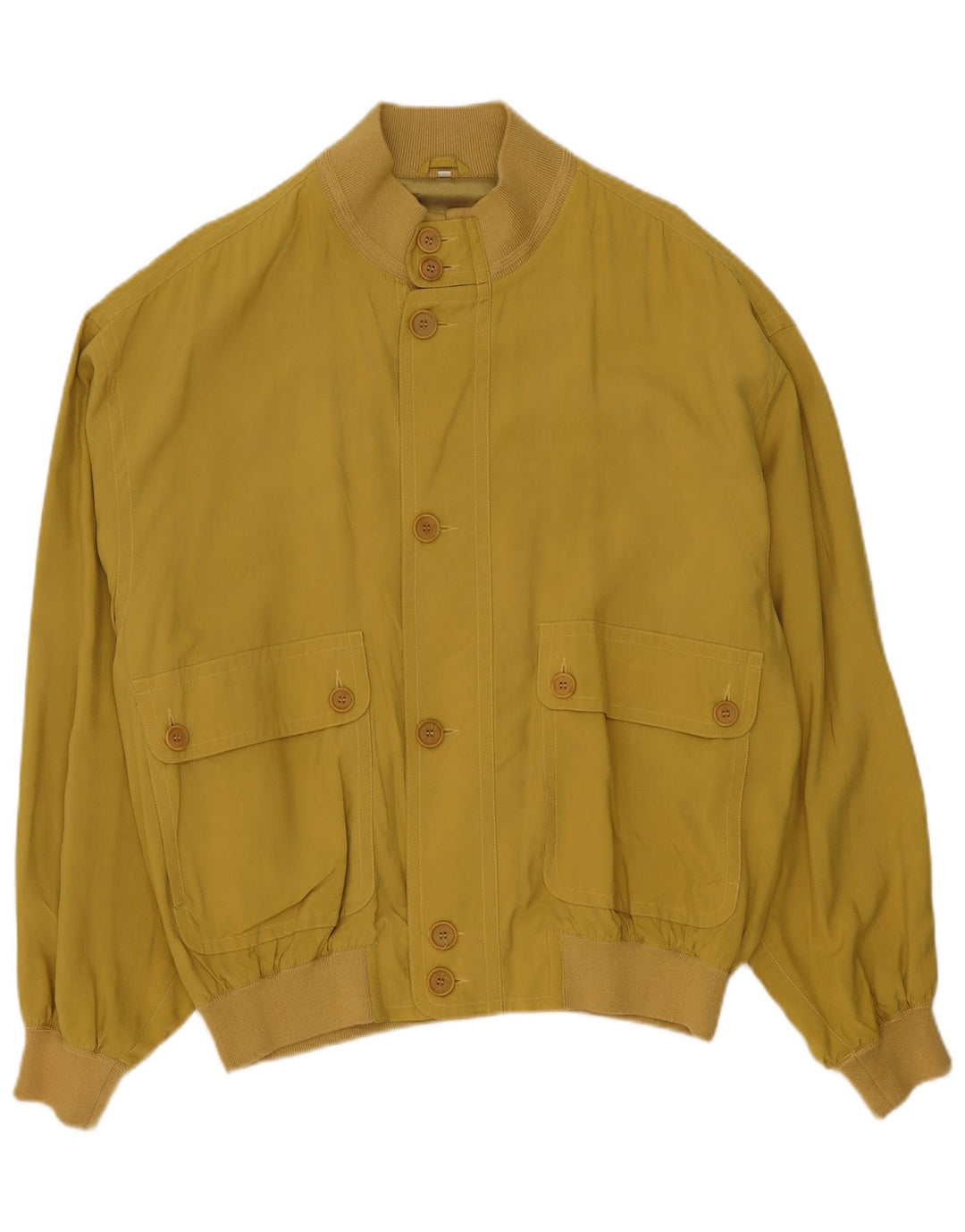 Jaqueta bomber masculina vintage IT 52 XL amarela