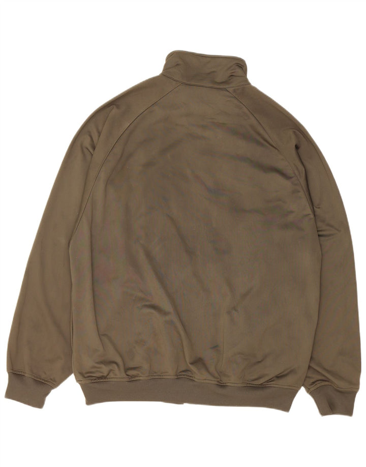 Kappa Mens Treino Top Jacket XL Khaki Poliéster