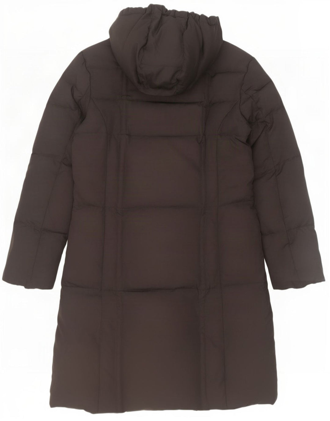 Casaco acolchoado com capuz feminino Fila UK 12 poliéster preto médio