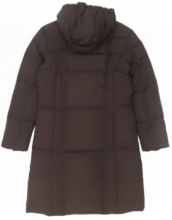 Casaco acolchoado com capuz feminino Fila UK 12 poliéster preto médio