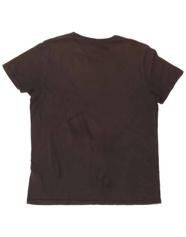 Timberland Camiseta masculina gráfica Top XL algodão preto