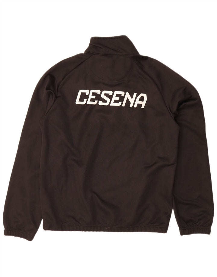 Kappa masculino gráfico pulôver agasalho jaqueta média preta poliéster