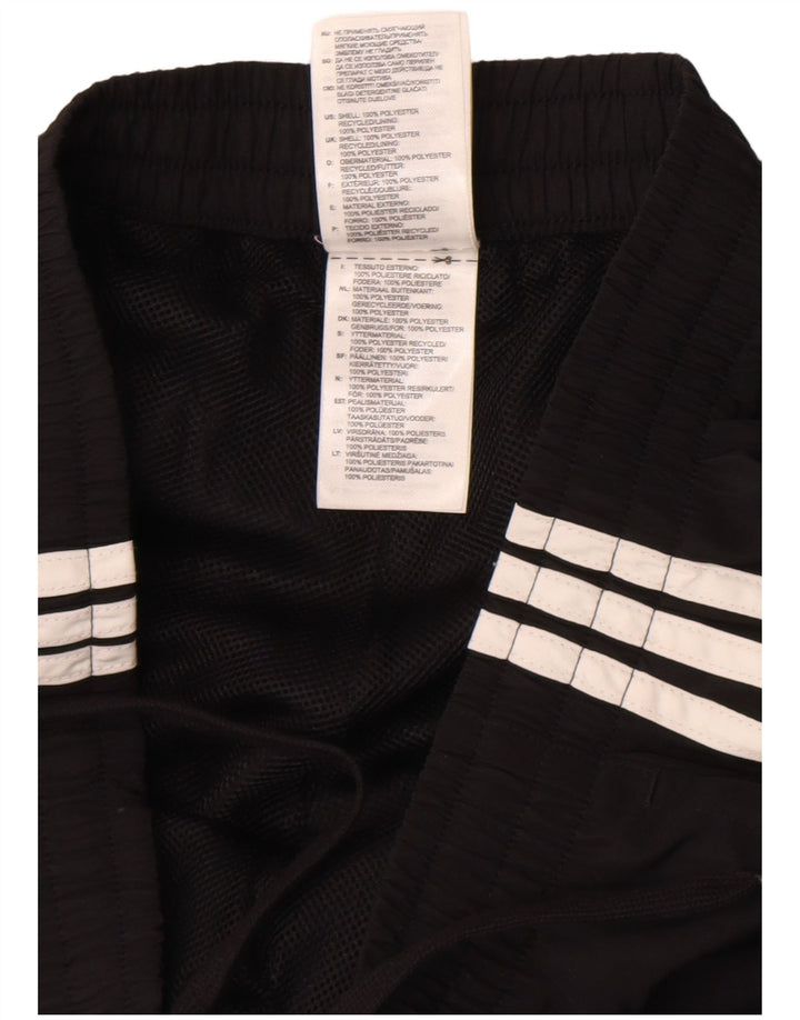 Adidas Mens Treino Calças Joggers Médio Poliéster Preto
