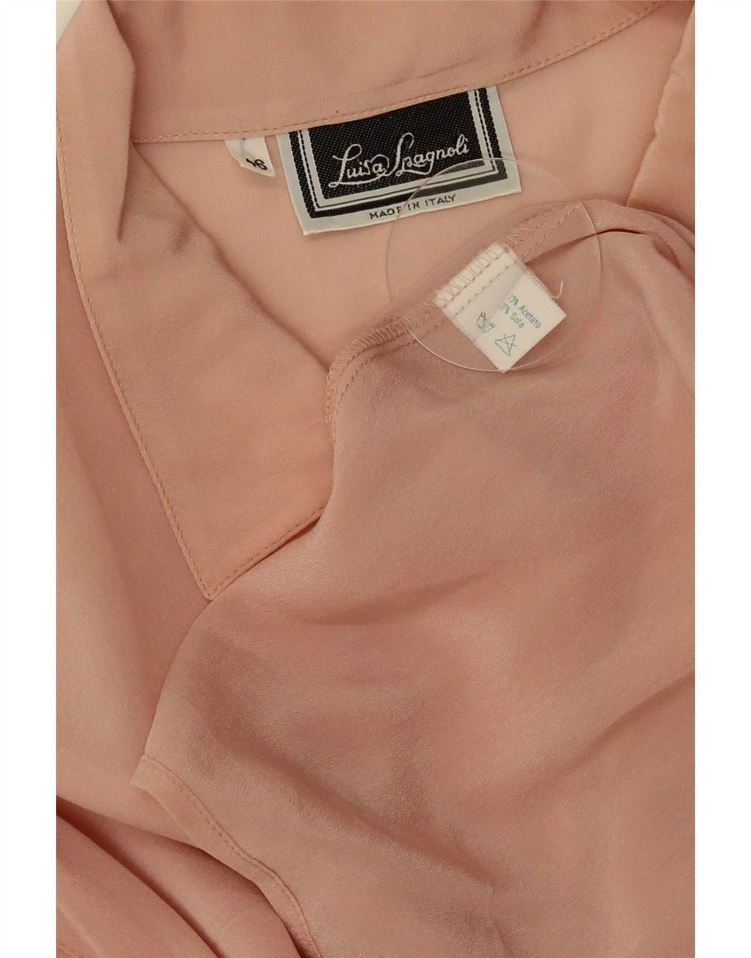 Blusa feminina Luisa Spagnoli IT 46 grande acetato rosa