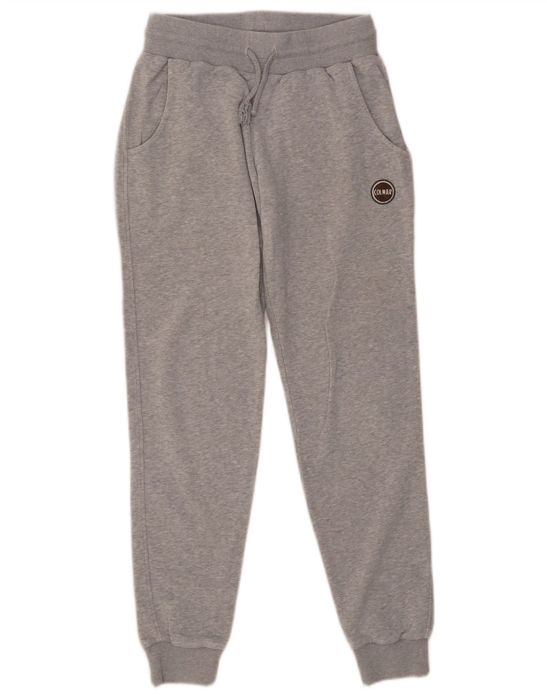 Calça de treino masculina Colmar Joggers pequeno algodão manchado cinza