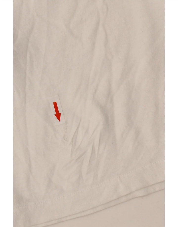 Camiseta masculina Levi's Top XL algodão branco