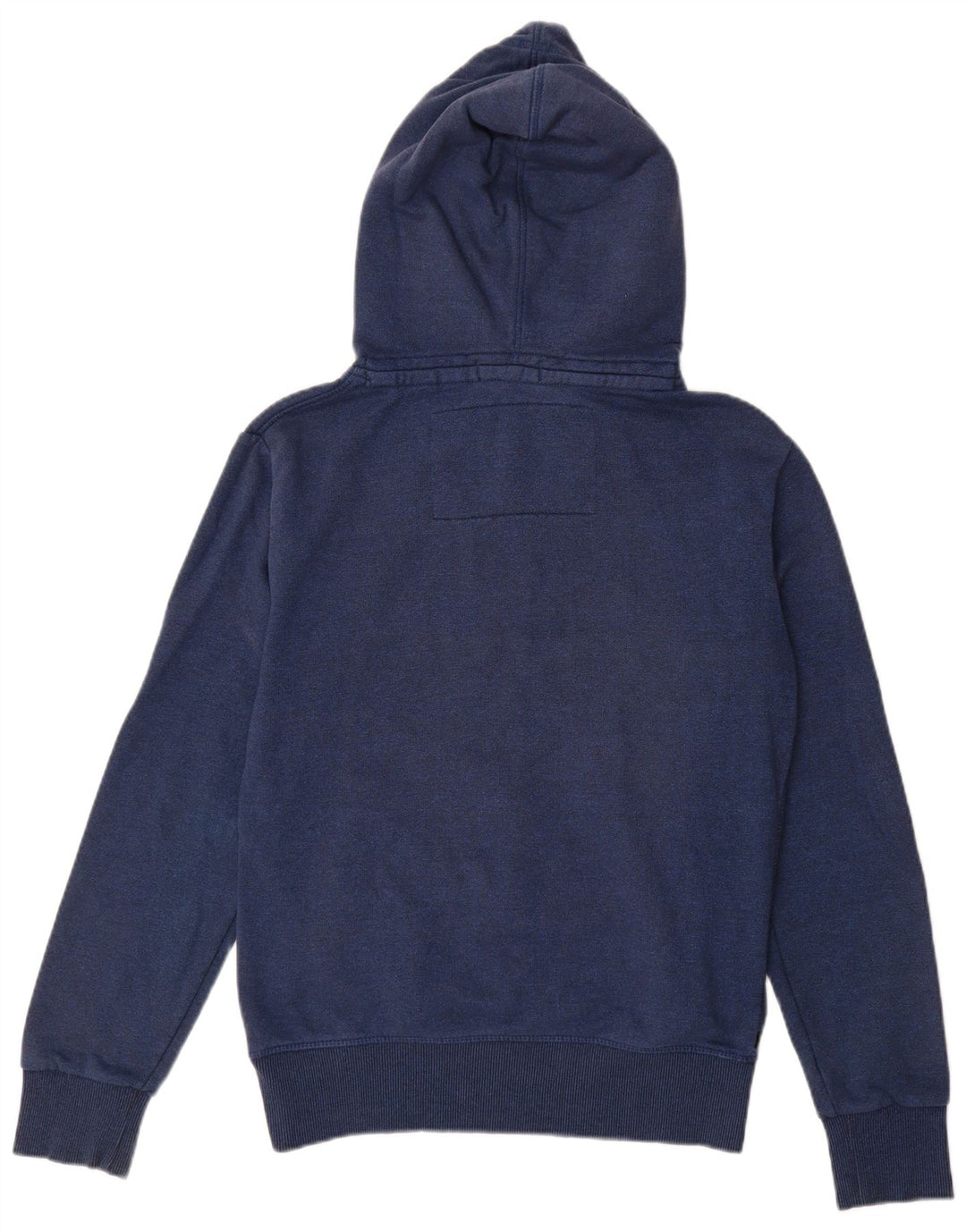 Suéter com capuz masculino Superdry pequeno algodão azul marinho