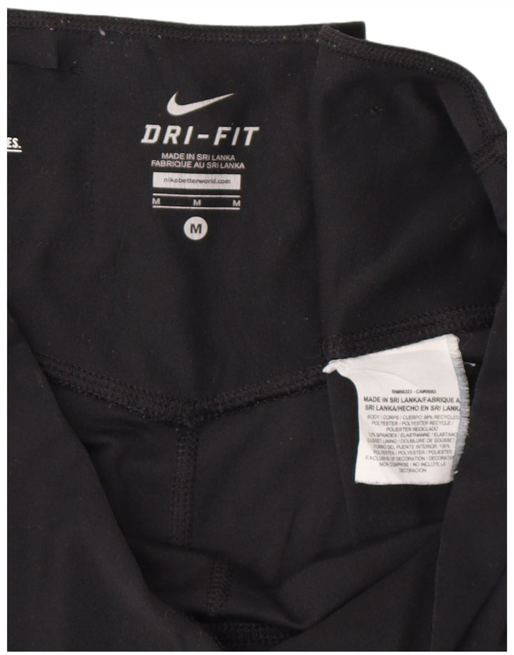 Leggings Nike Dri Fit Capri UK 14 Médio Preto Poliéster
