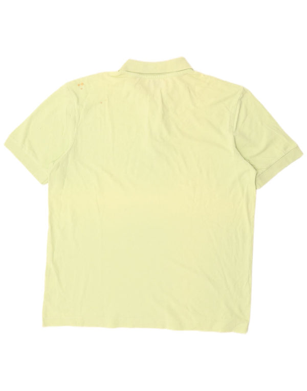 Camisa polo masculina Kappa XL algodão amarelo