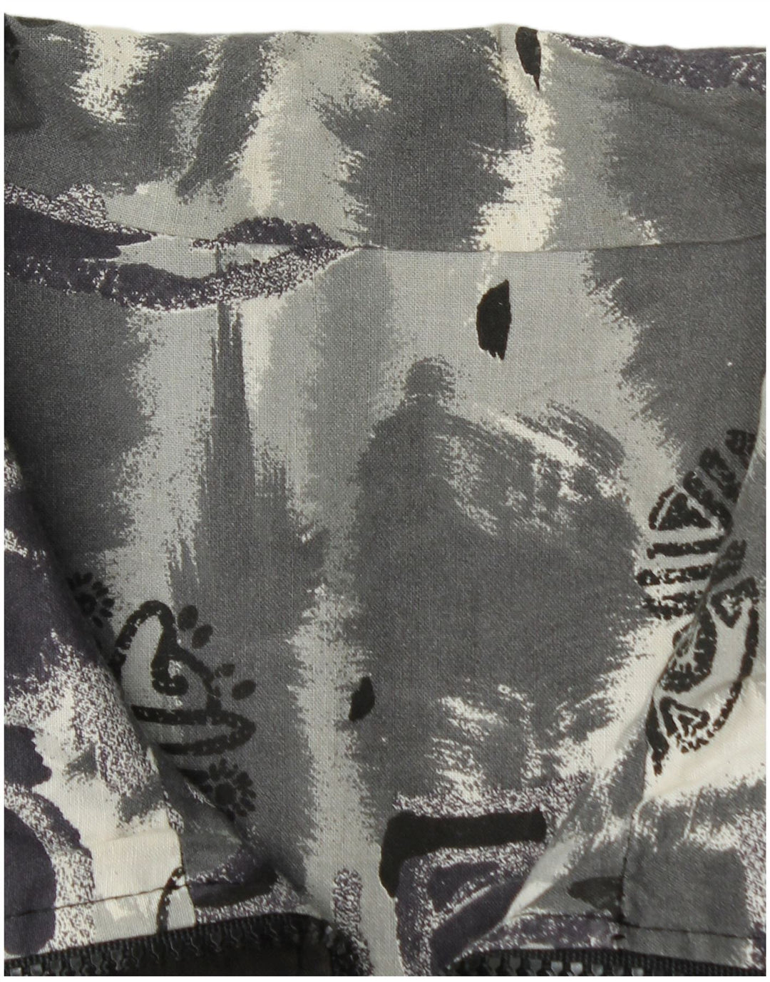 Jaqueta corta-vento masculina vintage UK 40 grande algodão preto