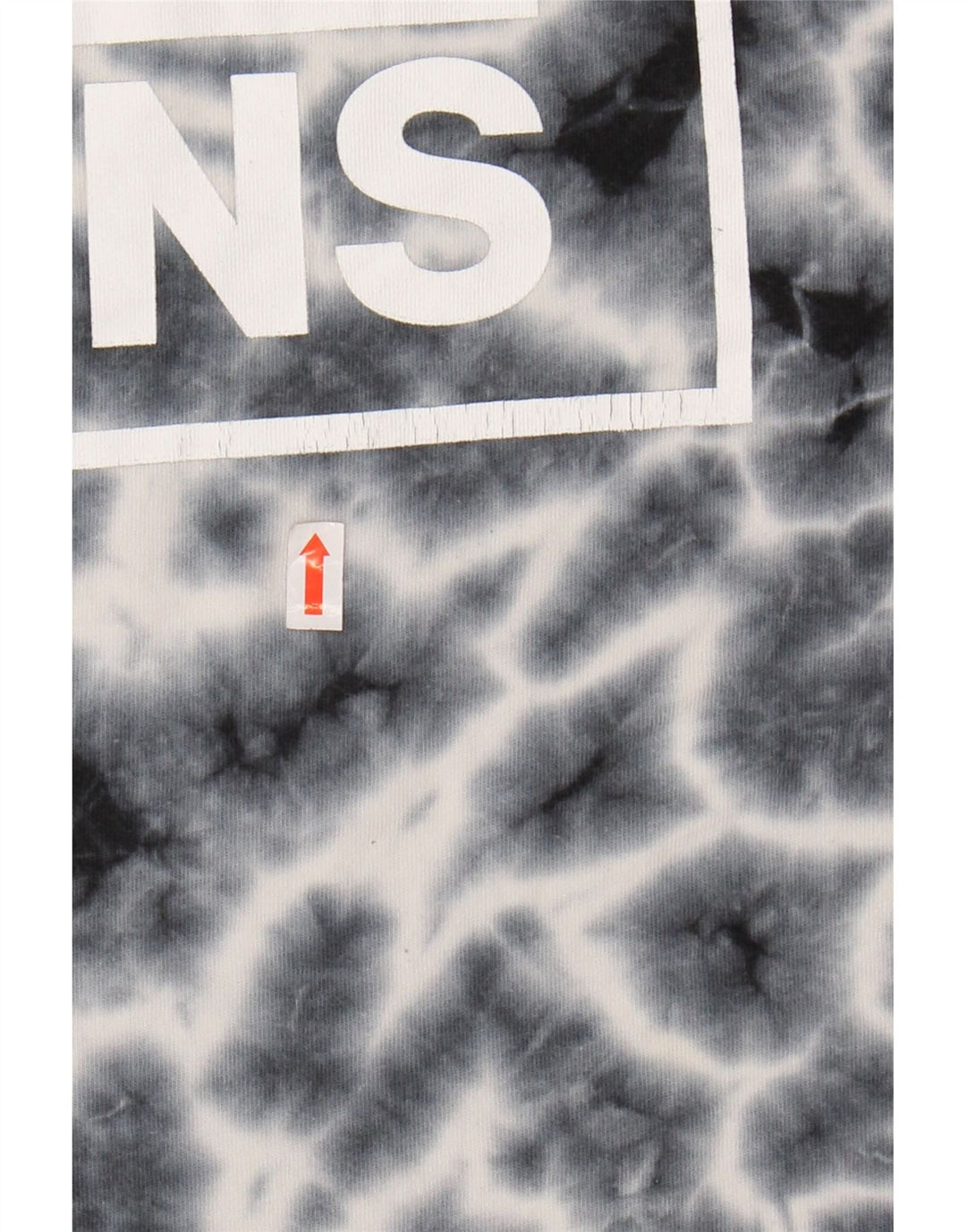 Camiseta feminina VANS com estampa gráfica UK 10 pequena azul marinho tie-dye algodão