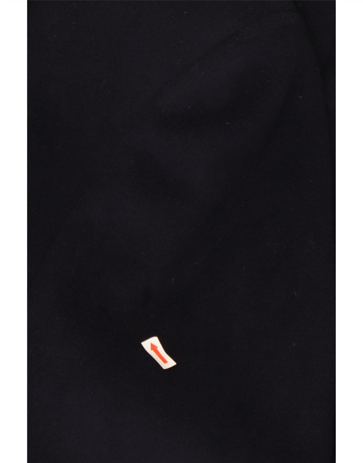 Sobretudo masculino Canali IT 54 2XL clássico de lã azul marinho
